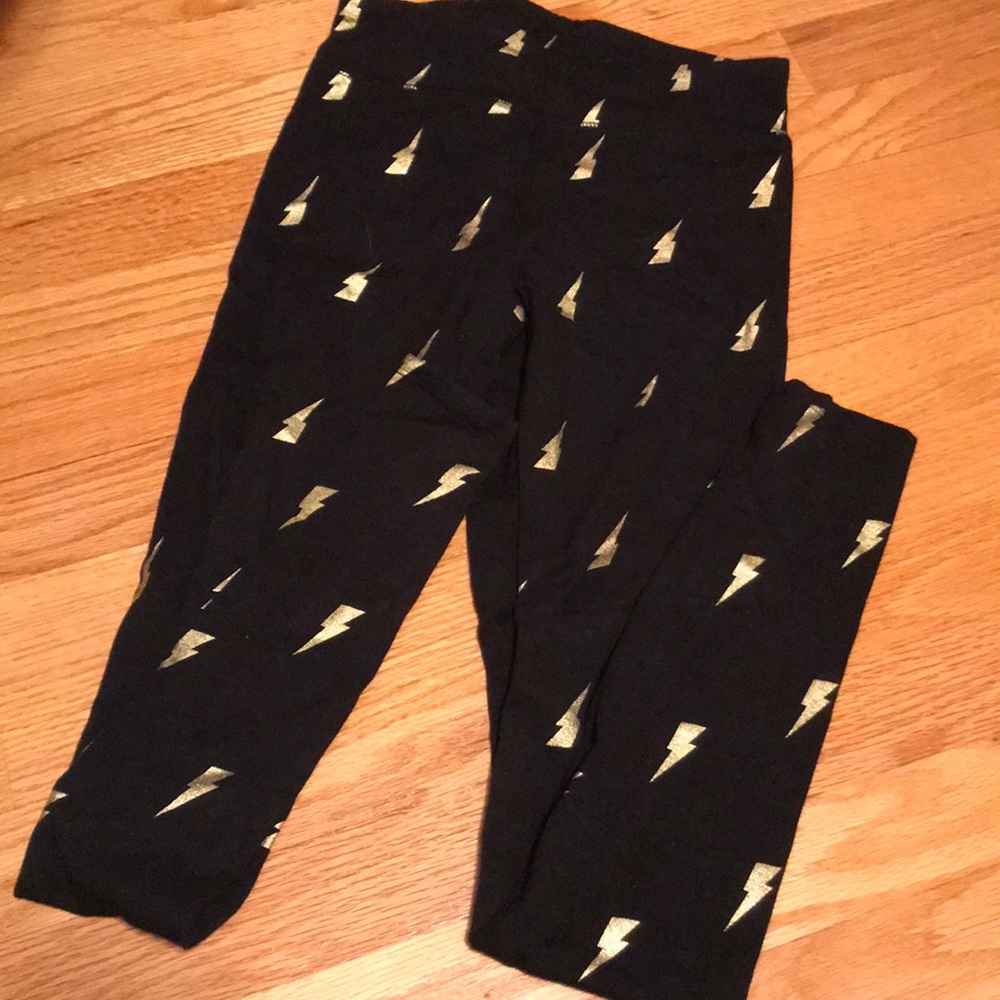 “Harry Potter” lightning bolt leggings